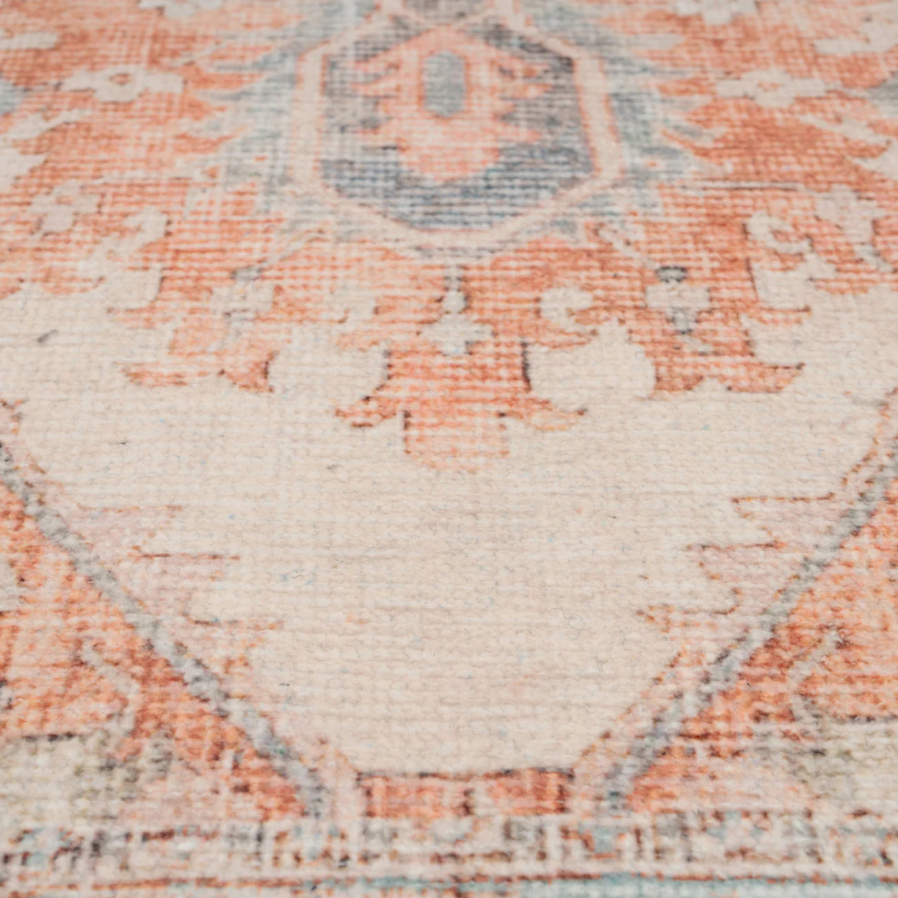 Washable Terracotta Vintage Rug - Sisu - Image 12