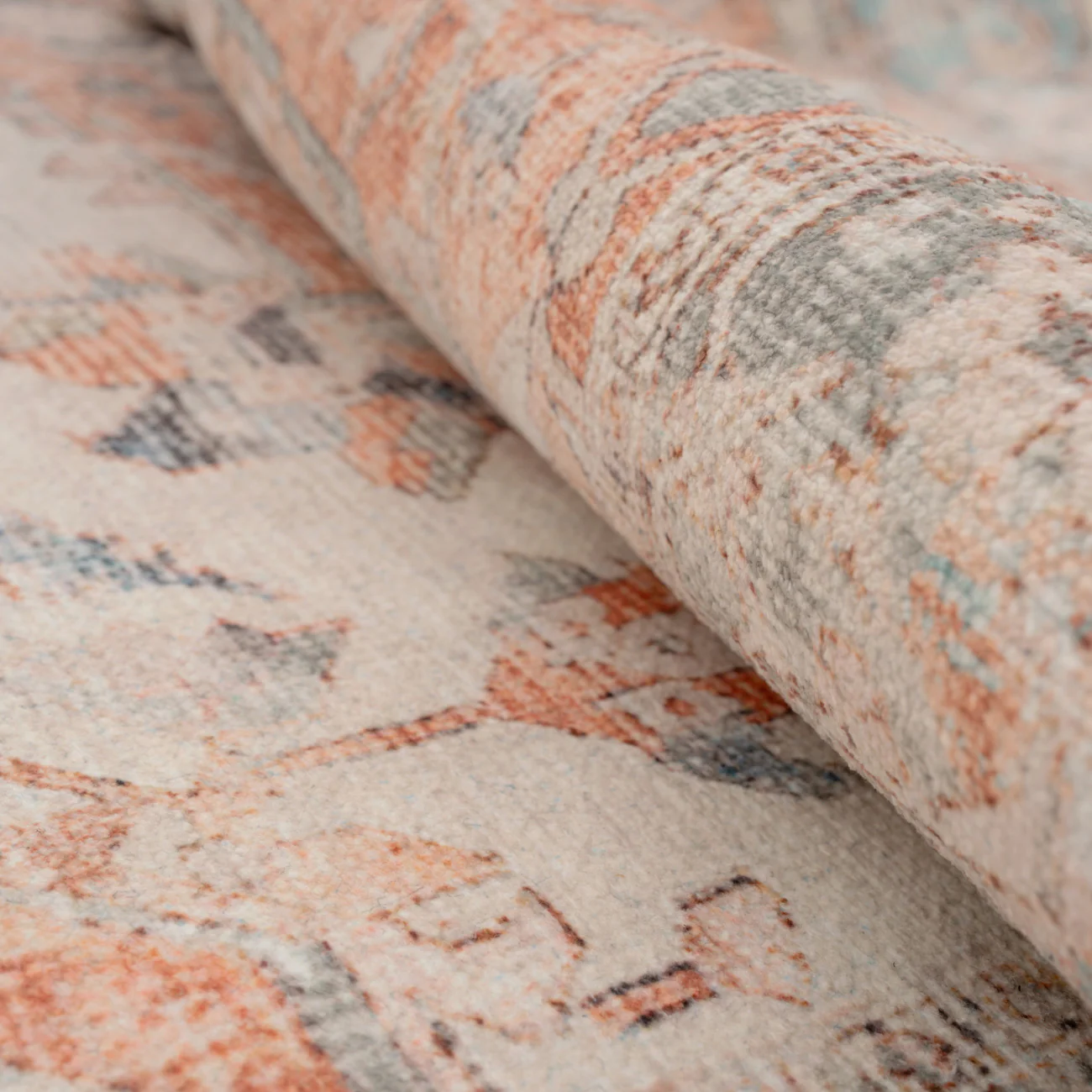 Washable Terracotta Vintage Rug - Sisu - Image 13