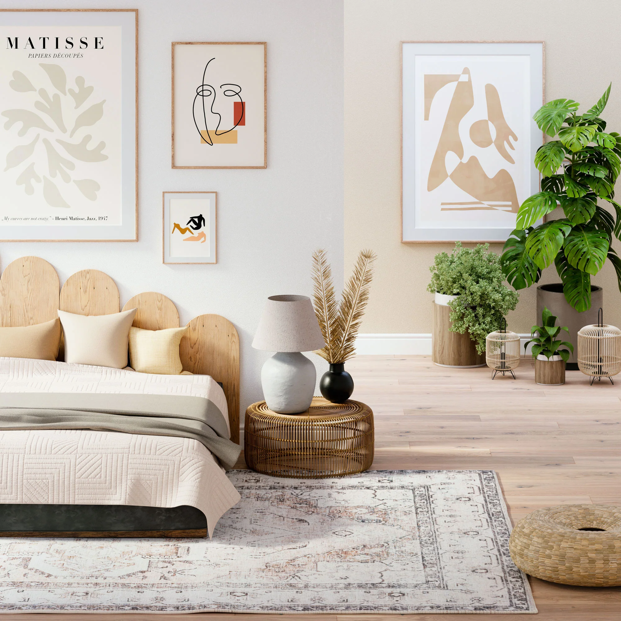 Flatwoven Washable Vintage Ivory Area Rug - Margot - Image 4